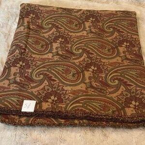 Heavy Weight Mid Century Modern Damask Jacquard Upholstery Fabric 5 7/8 yards